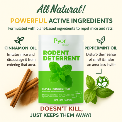 Mice & Rodent Repellent Pouches Made With Peppermint